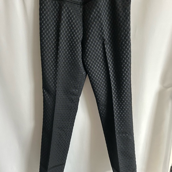 Tory Burch size 4 Black and navy checkered dress pants - Picture 1 of 4
